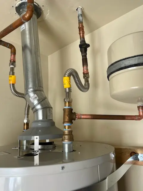 Water heater installation and plumbing repair in Brownfield
